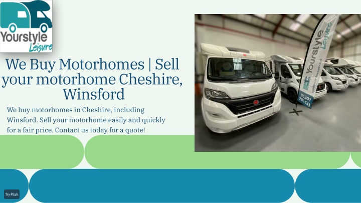 we buy motorhomes sell your motorhome cheshire