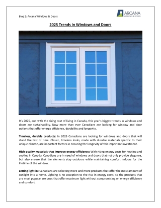 Repainting Exterior Doors with Expert Tips | Arcana Windows & Doors