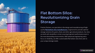 Flat-Bottom-Silos-Revolutionizing-Grain-Storage
