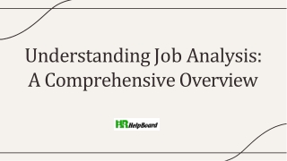 understanding job analysis a comprehensive overview