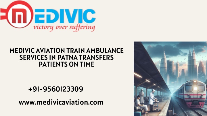 medivic aviation train ambulance services