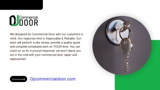 Hollow Metal Door Repair by DJ Commercial Door: Durable & Reliable