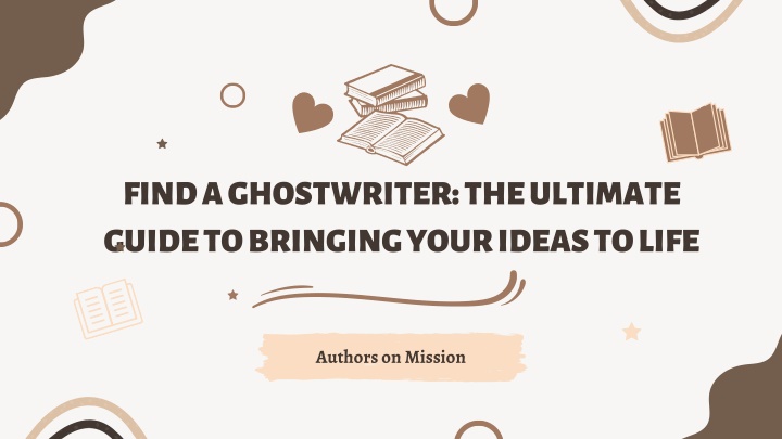 find a ghostwriter the ultimate guide to bringing