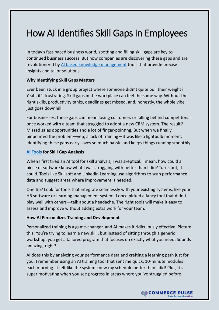 how ai identifies skill gaps in employees