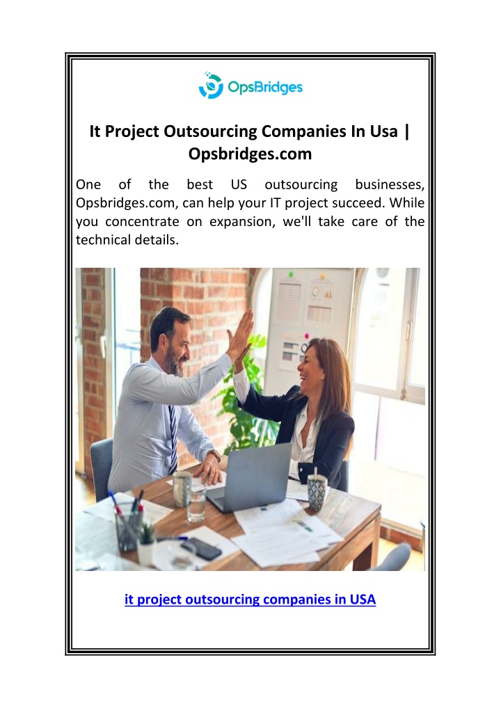 it project outsourcing companies