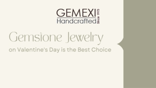 Gemstone Jewelry on Valentine's Day is the Best Choice