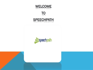 welcome to speechpath