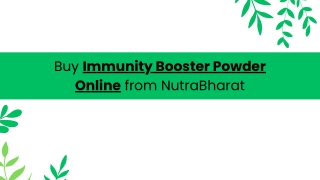 Buy Immunity Booster Powder Online from NutraBharat (1)