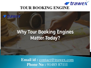 tour booking engine