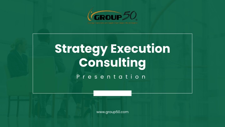 strategy execution consulting