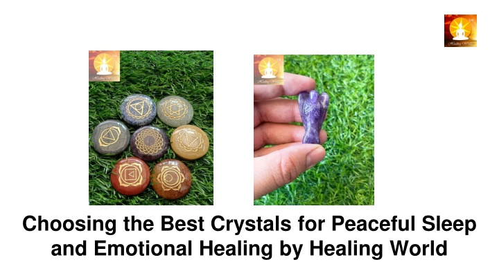 choosing the best crystals for peaceful sleep and emotional healing by healing world