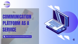 communication platform as a service