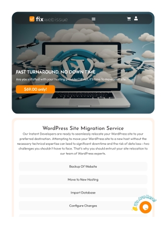 Expert WordPress Site Migration Service