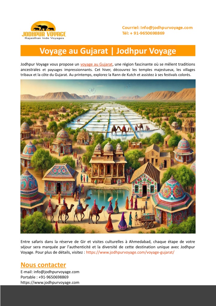 voyage au gujarat jodhpur voyage