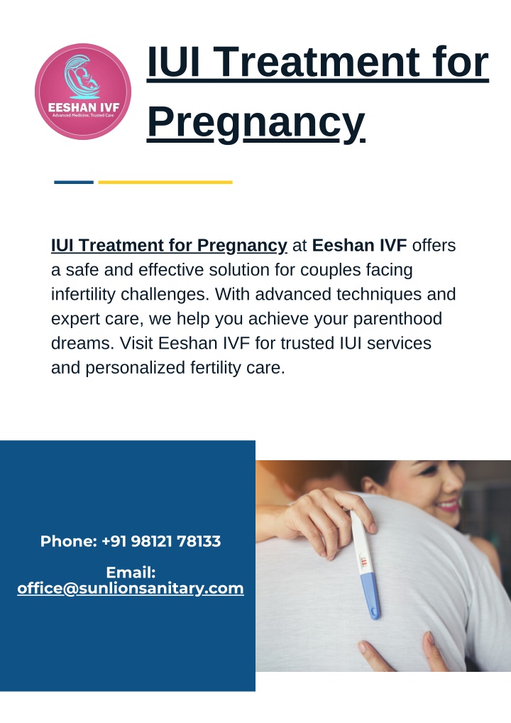 iui treatment for pregnancy