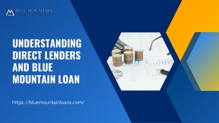 Understanding Direct Lenders and Blue Mountain Loan