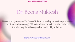 Dr. Beena Muktesh