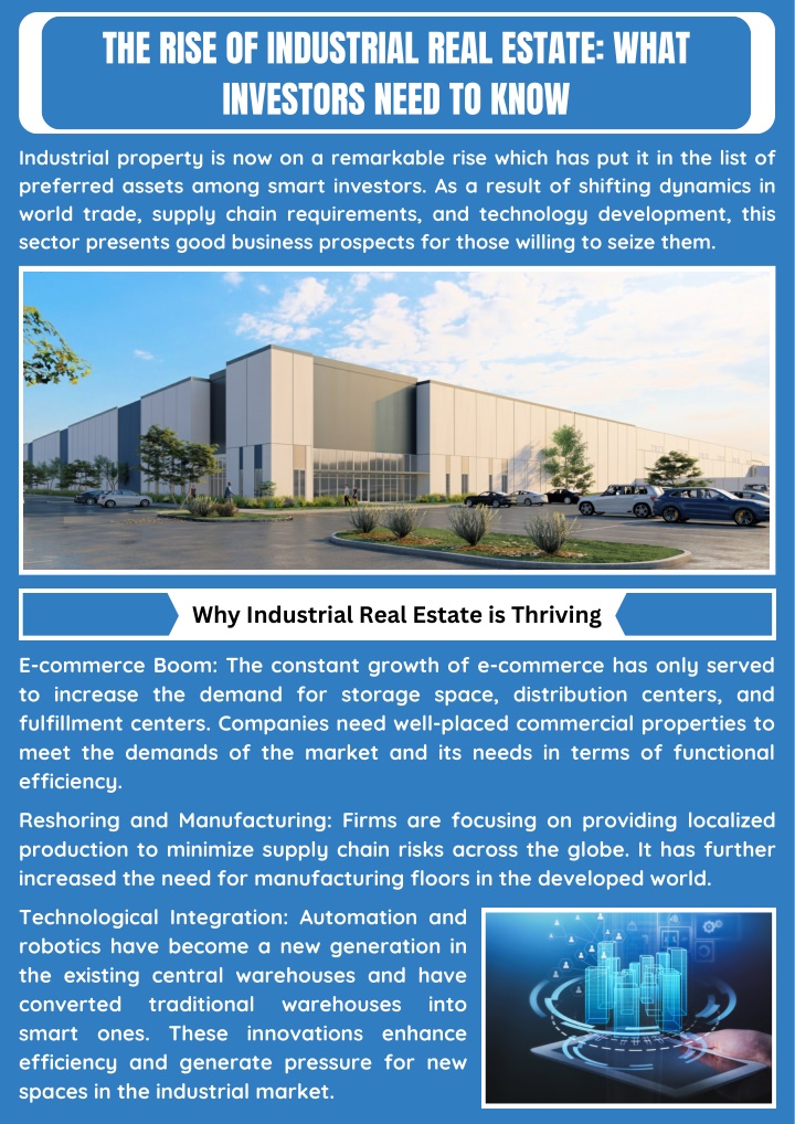 the rise of industrial real estate what investors