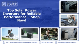 top solar power inverters for reliable performance shop now
