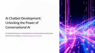 ai chatbot development unlocking the power