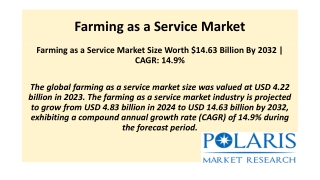 Farming as a Service Market