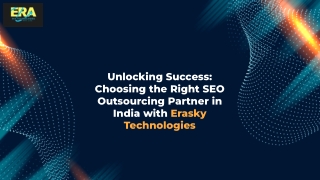 Best SEO Outsourcing Company in India – EraSky Technologies Private Limited
