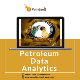 Petroleum Data Analytics-Petrosoft