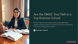 Master the GMAT with Jamboree India: Your Gateway to Success