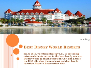 Best Disney World Resorts