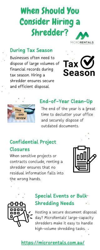 When Should You Consider Hiring a Shredder