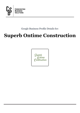 Bathroom Remodeling | Superb Ontime Construction