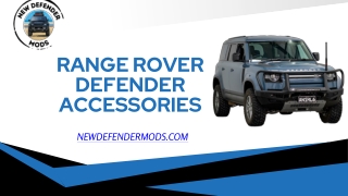Range Rover Defender Accessories