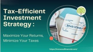 Tax-Efficient Investment Strategy