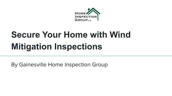 secure your home with wind mitigation inspections