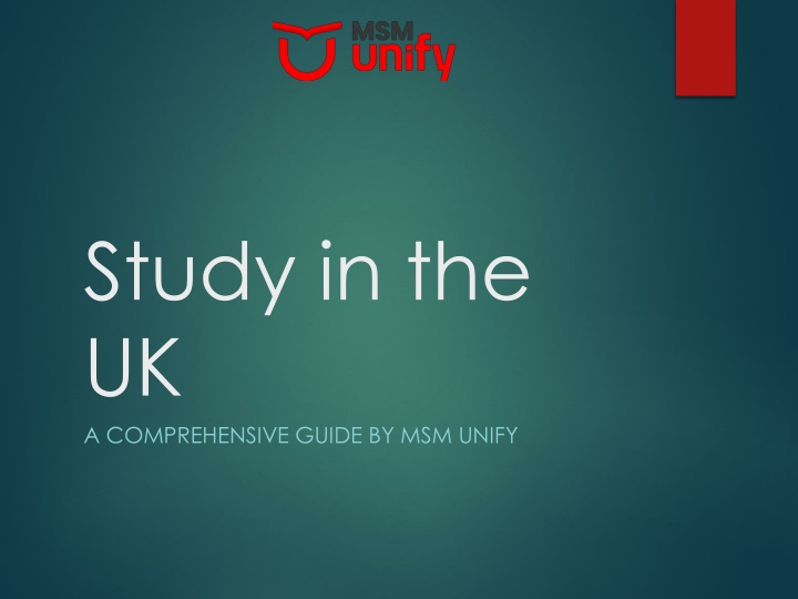 study in the uk