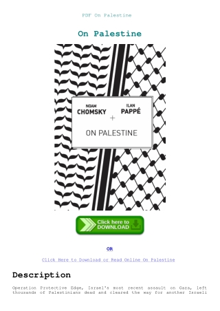 PDF On Palestine