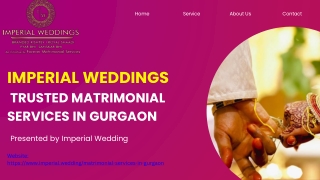 Matrimonial Services in Gurgaon