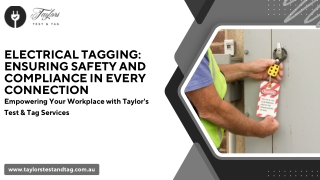 Electrical Tagging Adelaide--Taylor's Test & tag  (2)