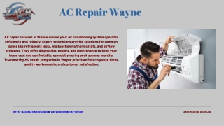Your Comfort is Our Priority: Wayne Heating and Cooling Systems
