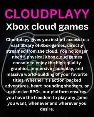 cloudplayy xbox cloud games