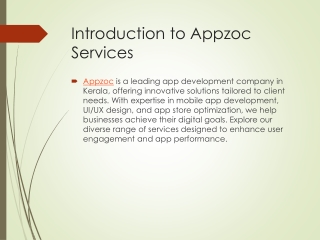 Appzoc is a leading app development company in Kerala