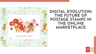 Digital Evolution The Future of Postage Stamps in the Online Marketplace