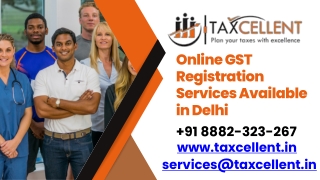 Online GST Registration Services in Delhi