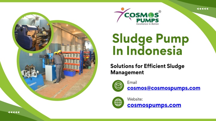 sludge pump in indonesia