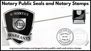 Notary Public Seals and Notary Stamps for Notaries