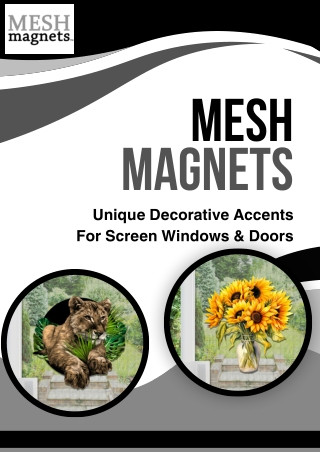 Closing Gifts for Buyers - Mesh Magnets