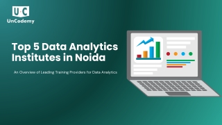 Top 5 Data Analytics Institutes in Noida