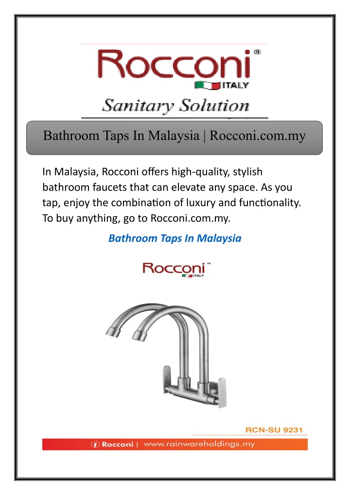 bathroom taps in malaysia rocconi com my