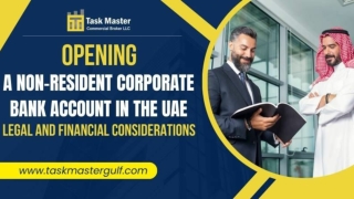 Non-Resident Corporate Bank Account in Dubai, UAE