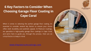 6 key factors to consider when choosing garage